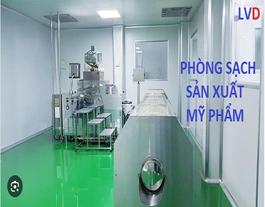Dự án xây dựng phòng sạch nhà máy sản xuất mỹ phẩm khu Công Nghệ Cao