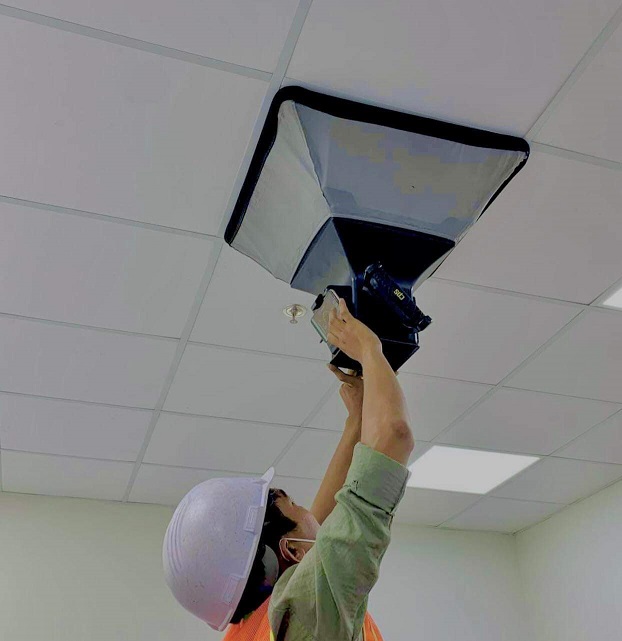 Công trình bảo dưỡng phòng sạch ở khu Công Nghiệp Tân Bình
